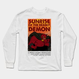 Sunrise Of The Deadly Demon Long Sleeve T-Shirt